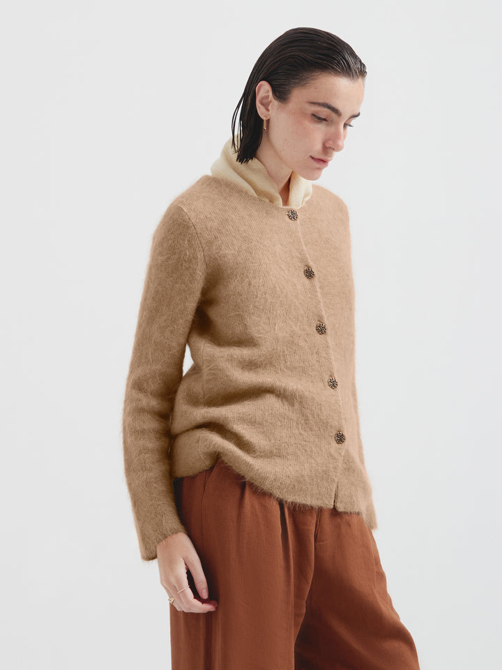 Cecilia Cardigan Cotton Color Beige