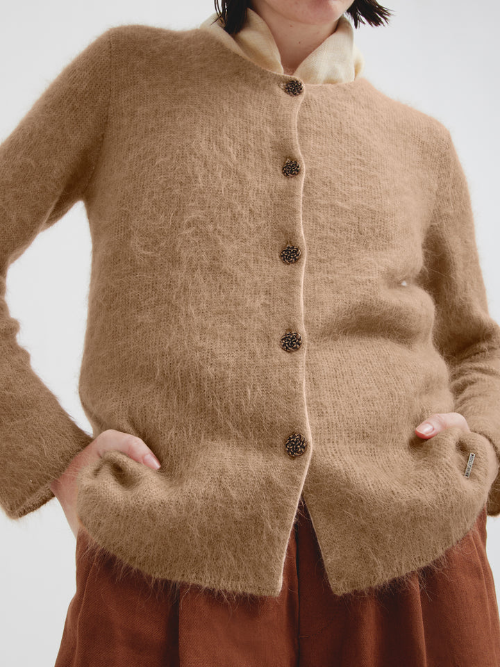 Cecilia Cardigan Cotton Color Beige