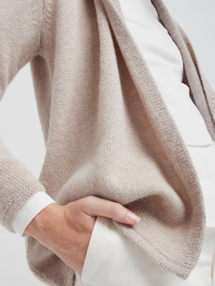 Coralie Cardigan Baby Alpaca Color Beige