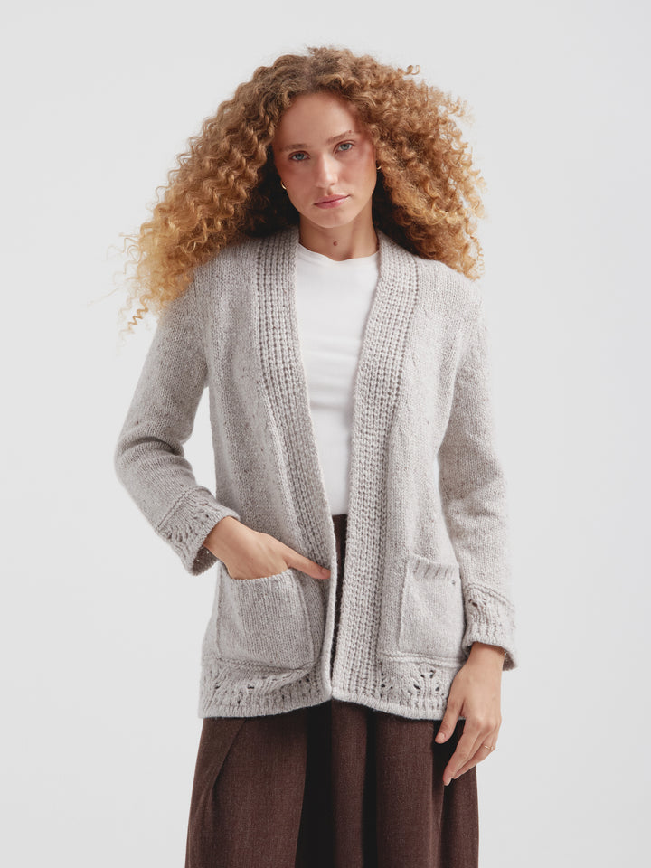 Chivay Cardigan Wool Color Beige