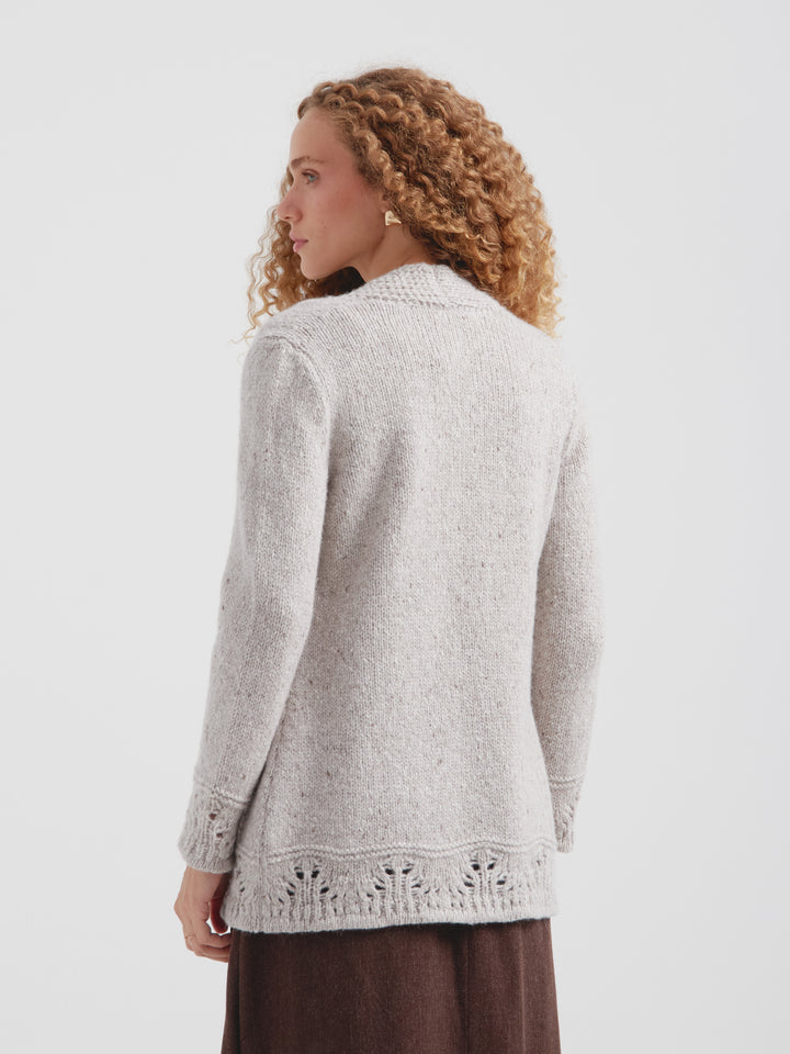 Chivay Cardigan Wool Color Beige
