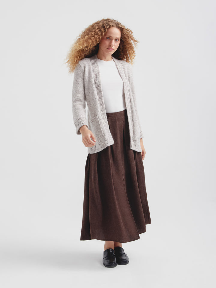 Chivay Cardigan Wool Color Beige