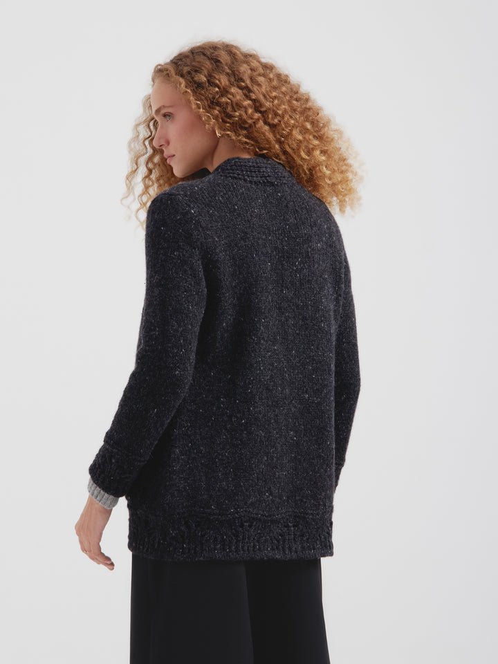 Chivay Cardigan Wool Color Grey