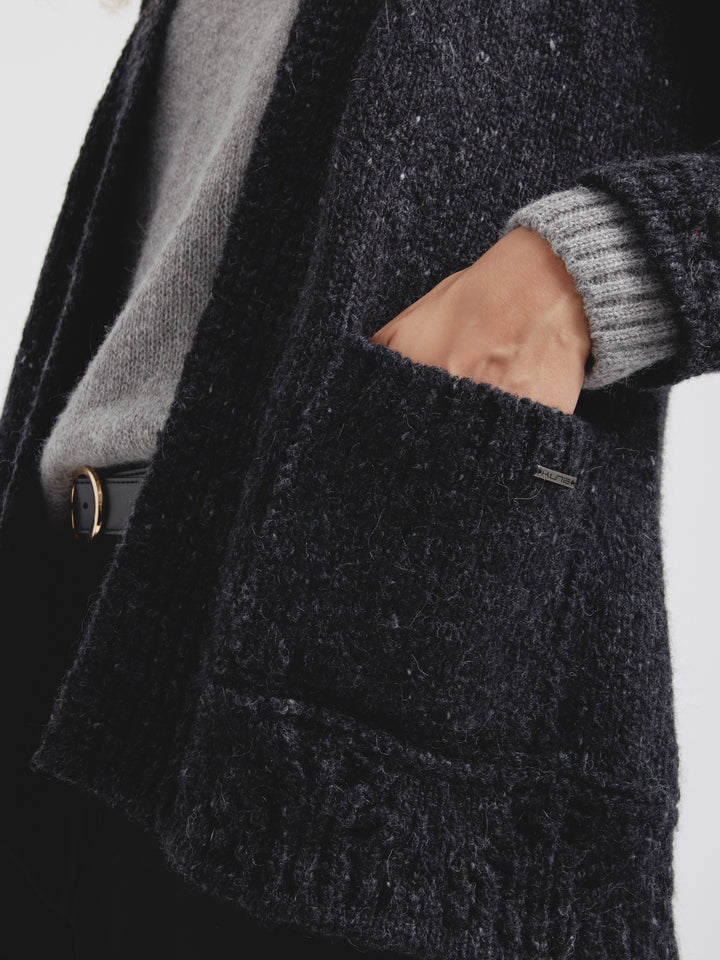 Chivay Cardigan Wool Color Grey