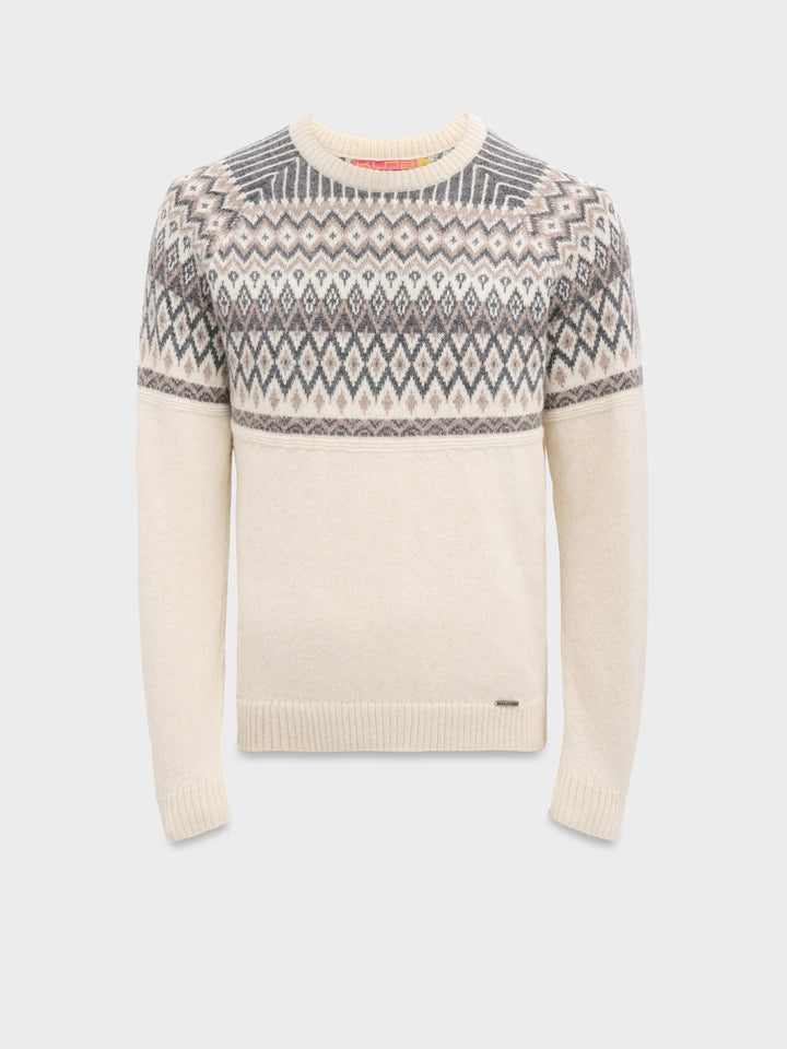 Calvados Sweater Baby Alpaca Color Ecru