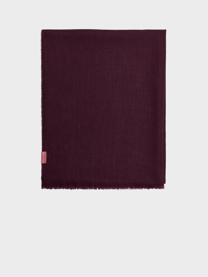 Amareto Shawl Baby Alpaca Color Cherry