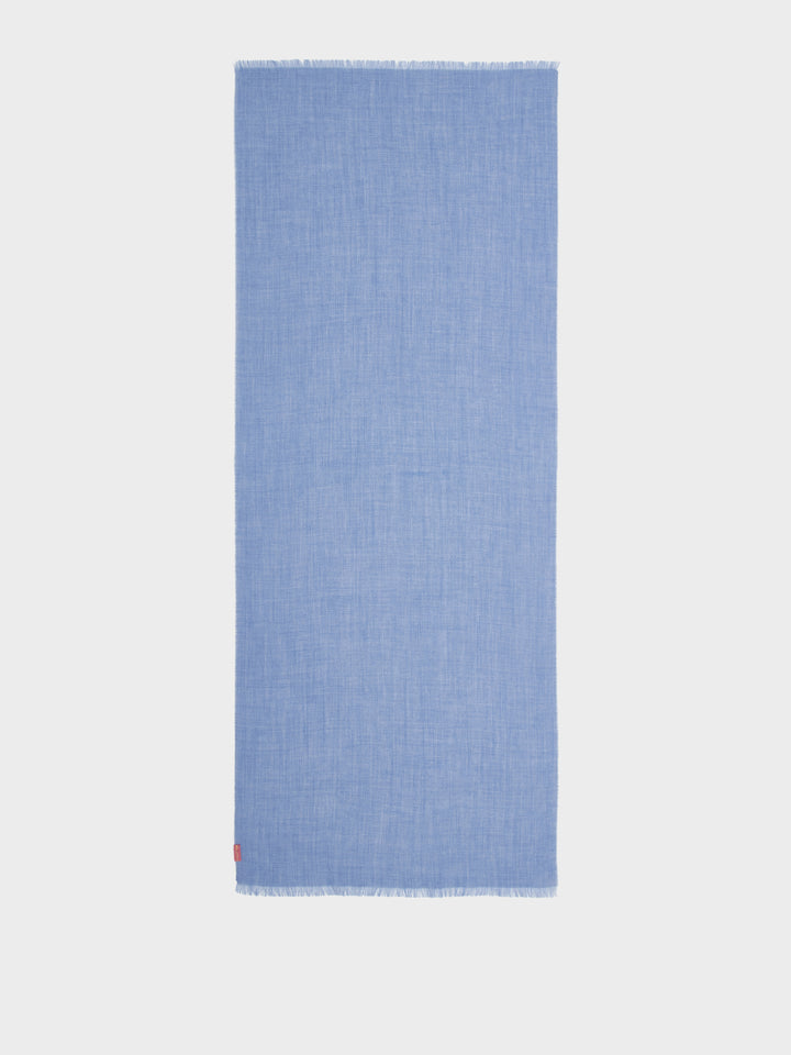 Amareto Shawl Baby Alpaca Color Sky Blue
