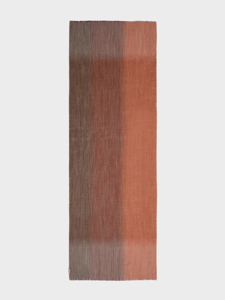 Zulma Shawl Baby Alpaca Color Orange
