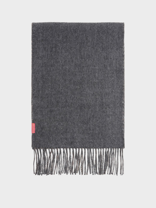 Chilian Scarf Baby Alpaca Color Grey