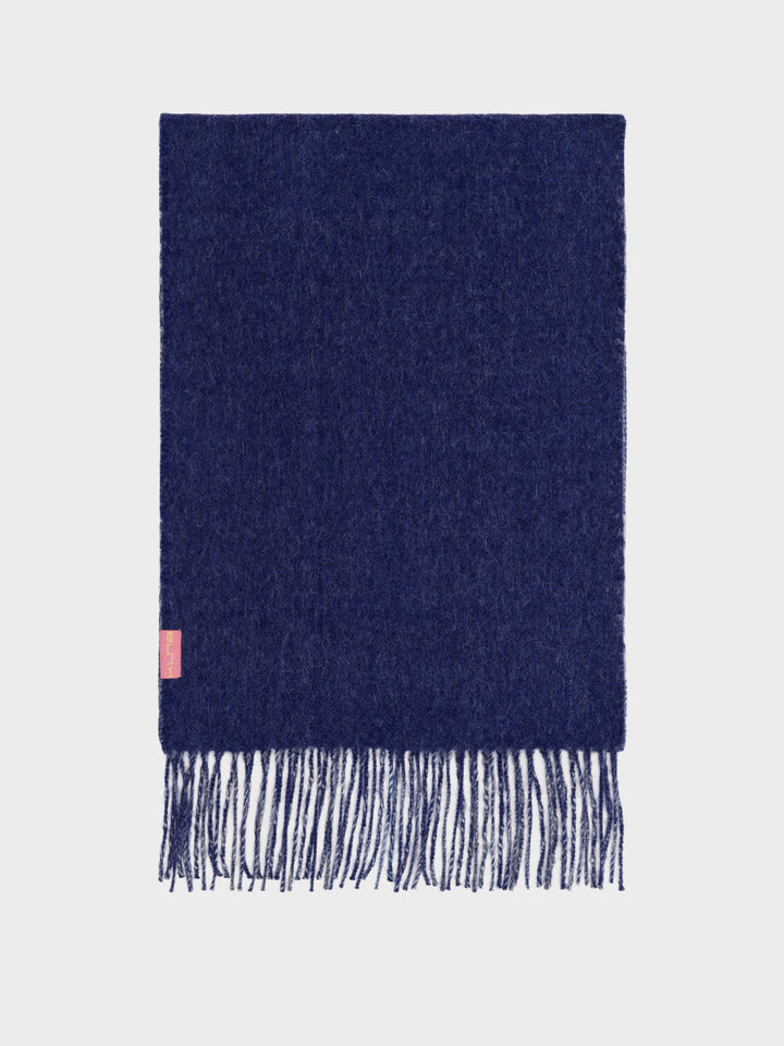 Chilian Scarf Baby Alpaca Color Blue