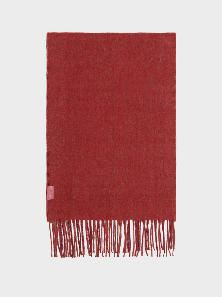 Chilian Scarf Baby Alpaca Color Orange