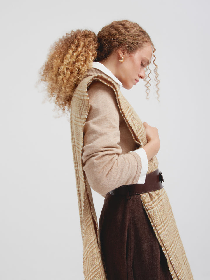 Cardenal Scarf Baby Alpaca Color Yellow