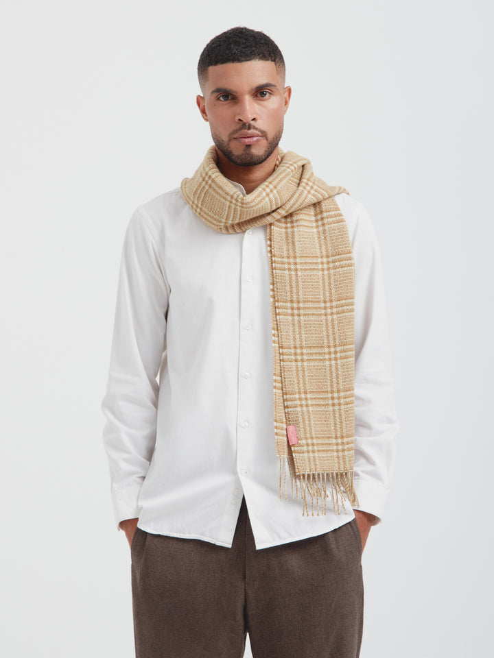 Cardenal Scarf Baby Alpaca Color Yellow