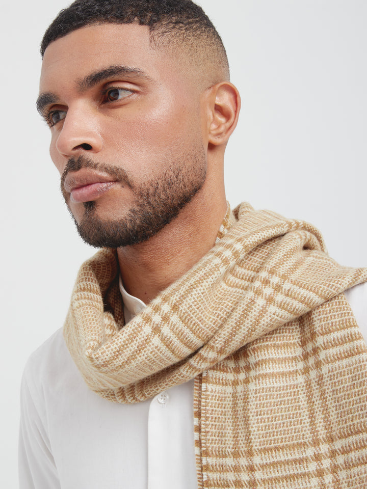Cardenal Scarf Baby Alpaca Color Yellow