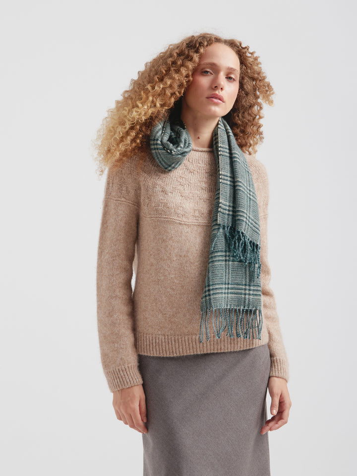 Cardenal Scarf Baby Alpaca Color Green