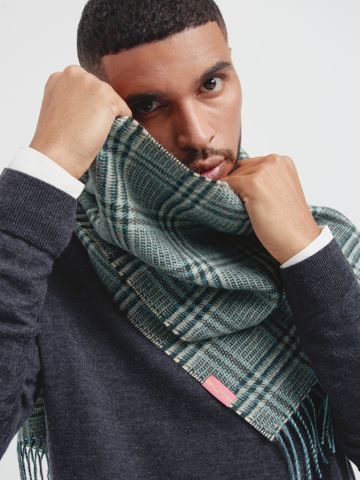 Cardenal Scarf Baby Alpaca Color Green