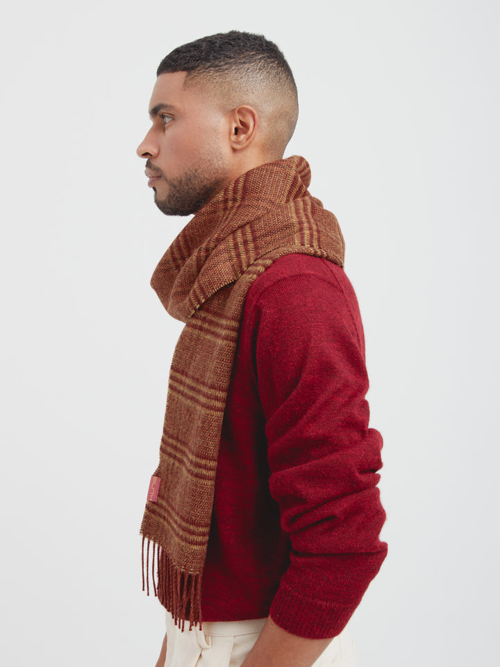 Cardenal Scarf Baby Alpaca Color Red