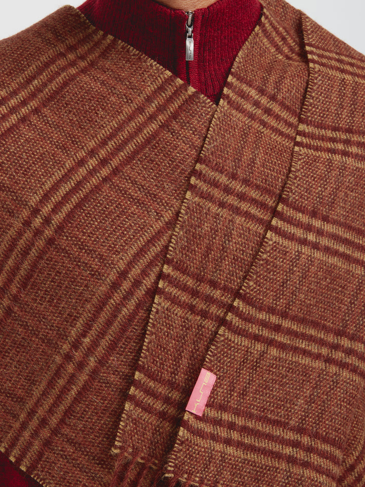 Cardenal Scarf Baby Alpaca Color Red