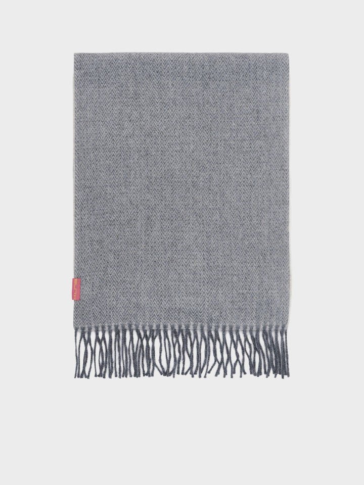 Celadon Scarf Baby Alpaca Color Grey