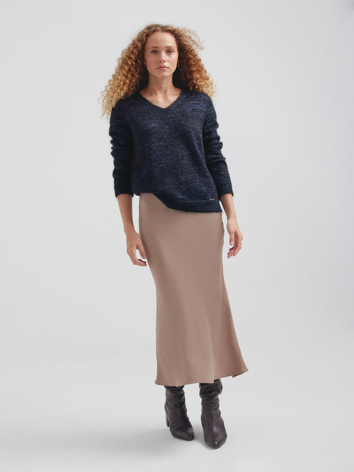 Celine Sweater Suri Alpaca Color Black