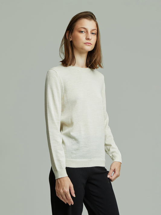 Suéter Alexia Baby Alpaca Color Crudo