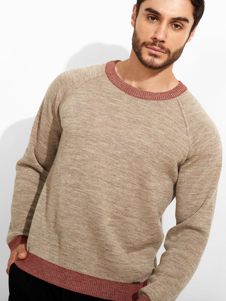 Vittorio Sweater Baby Alpaca Color Red