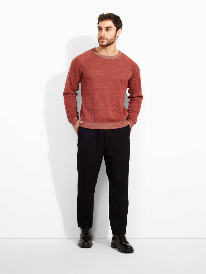 Vittorio Sweater Baby Alpaca Color Red