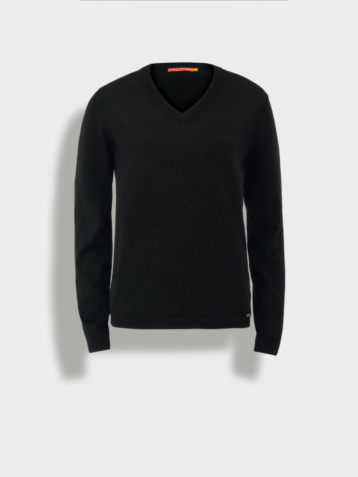 Abril Sweater Baby Alpaca Color Black