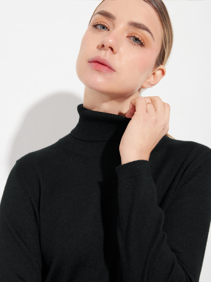 Amber Sweater Baby Alpaca Color Black