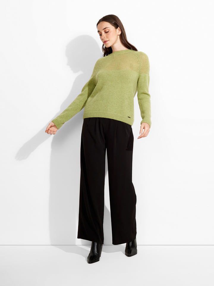 Zabine Cardigan Baby Alpaca Color Green
