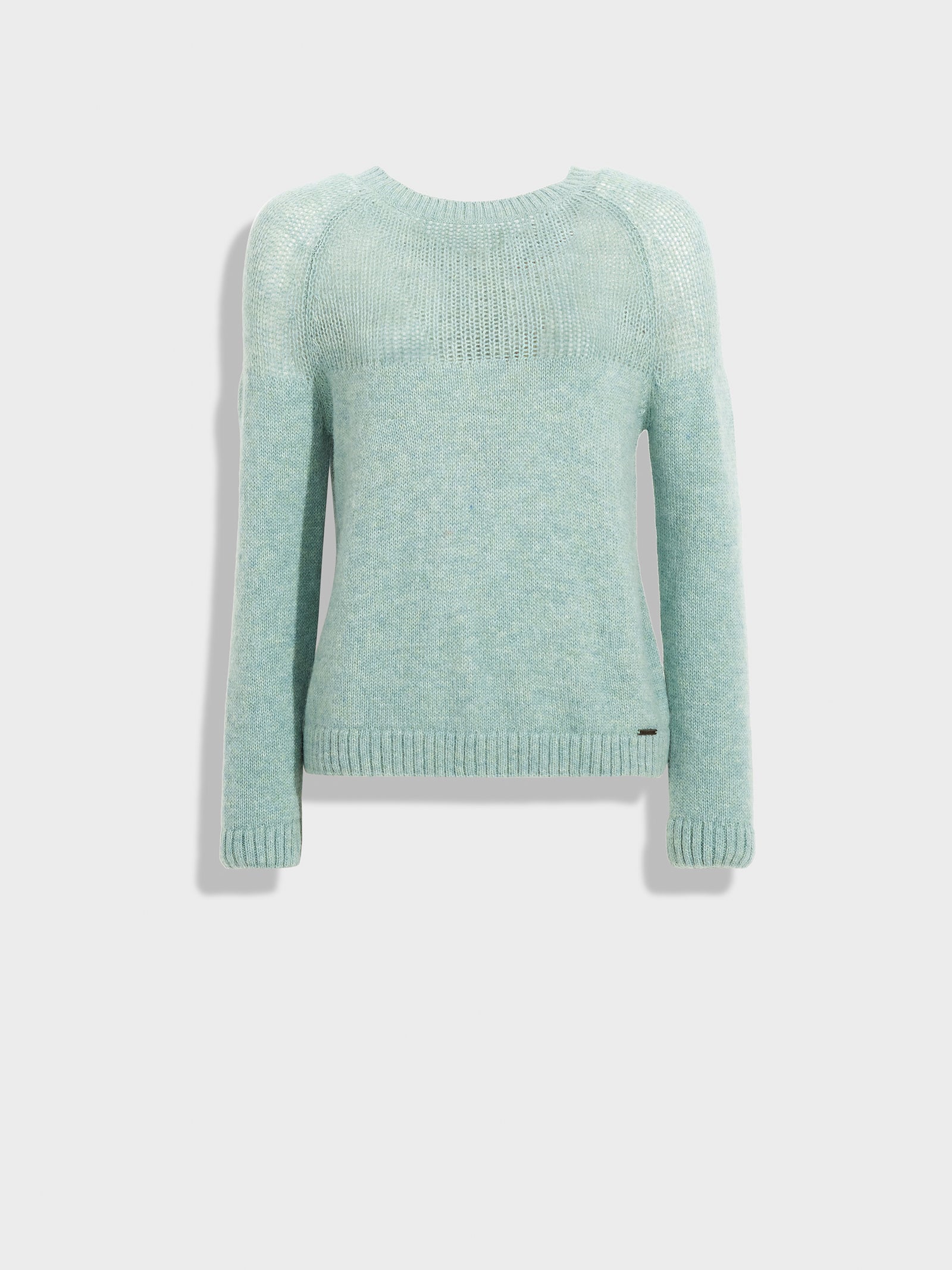 Cárdigan Zabine Baby Alpaca Color Azul Claro
