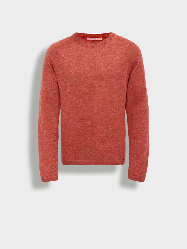 Zwei Sweater Baby Alpaca Color Orange