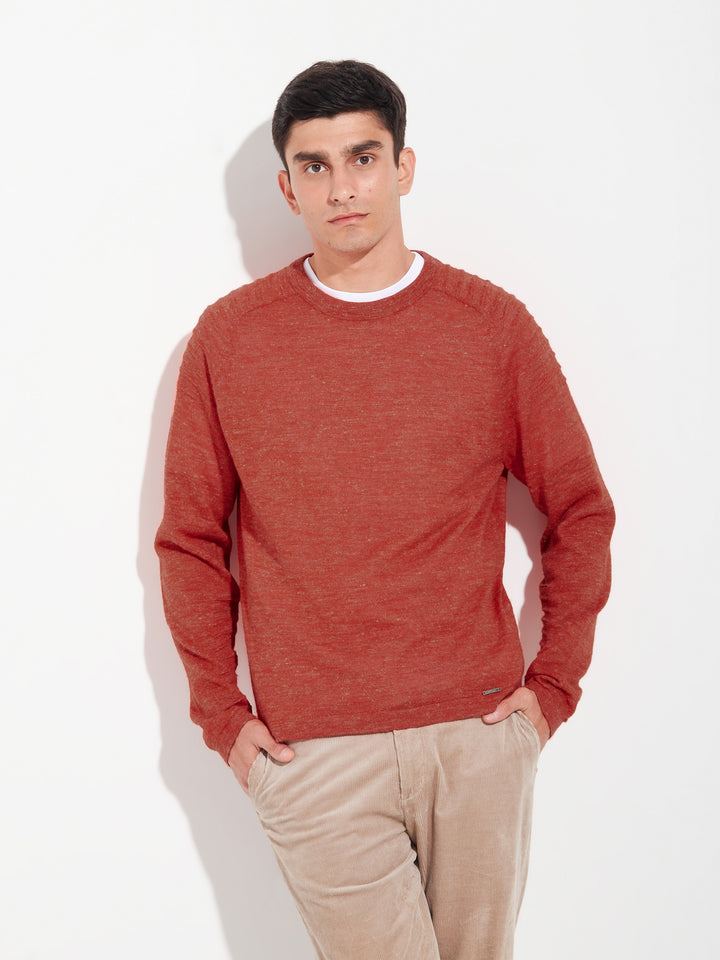 Zwei Sweater Baby Alpaca Color Orange