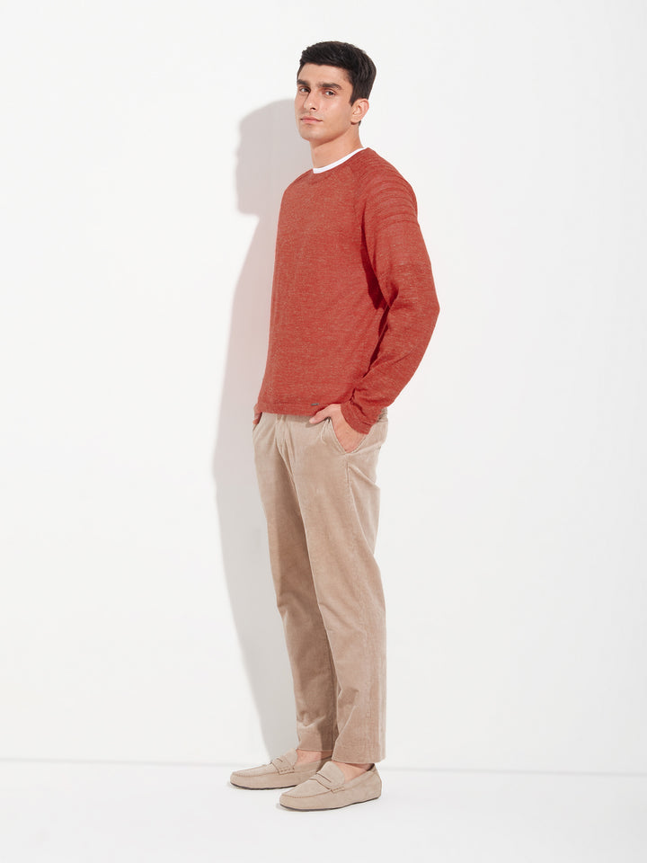 Zwei Sweater Baby Alpaca Color Orange
