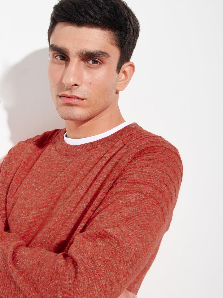 Zwei Sweater Baby Alpaca Color Orange