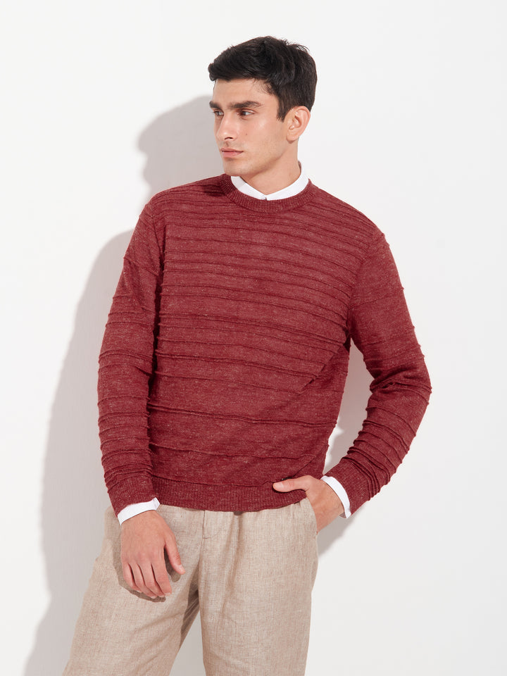 Zidane Sweater Baby Alpaca Color Red