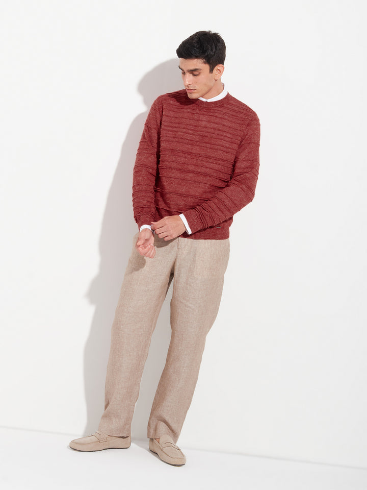 Zidane Sweater Baby Alpaca Color Red