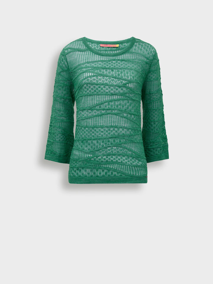 Zample Sweater Baby Alpaca Color Green