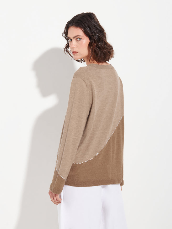 Basilea Sweater Baby Alpaca Color Camel