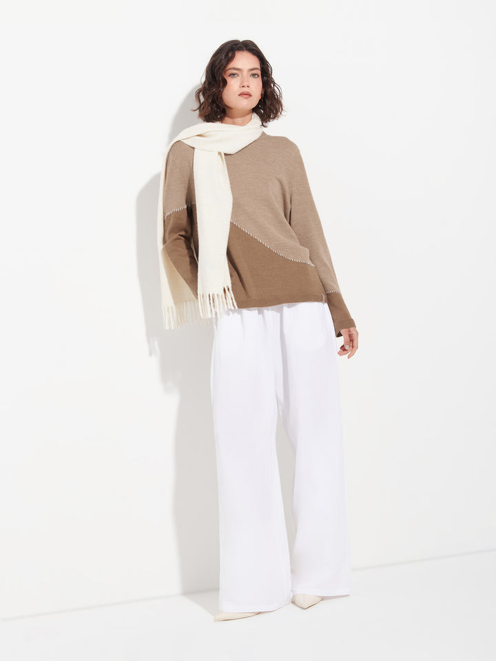 Basilea Sweater Baby Alpaca Color Camel