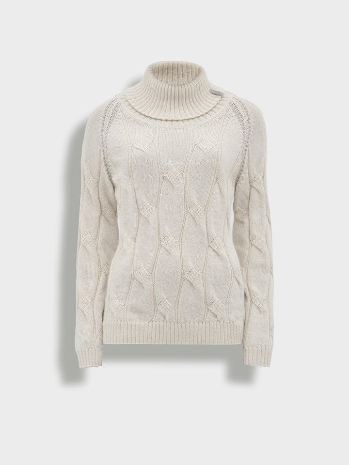 Bettina Sweater Baby Alpaca Color Beige