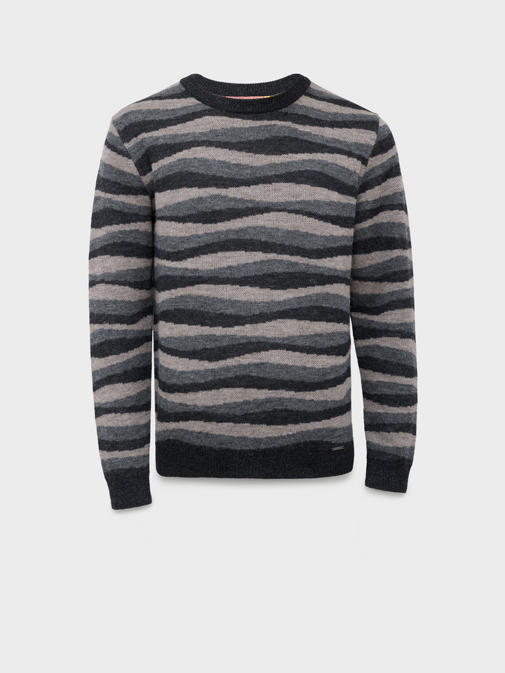Christian Sweater Baby Alpaca Color Grey