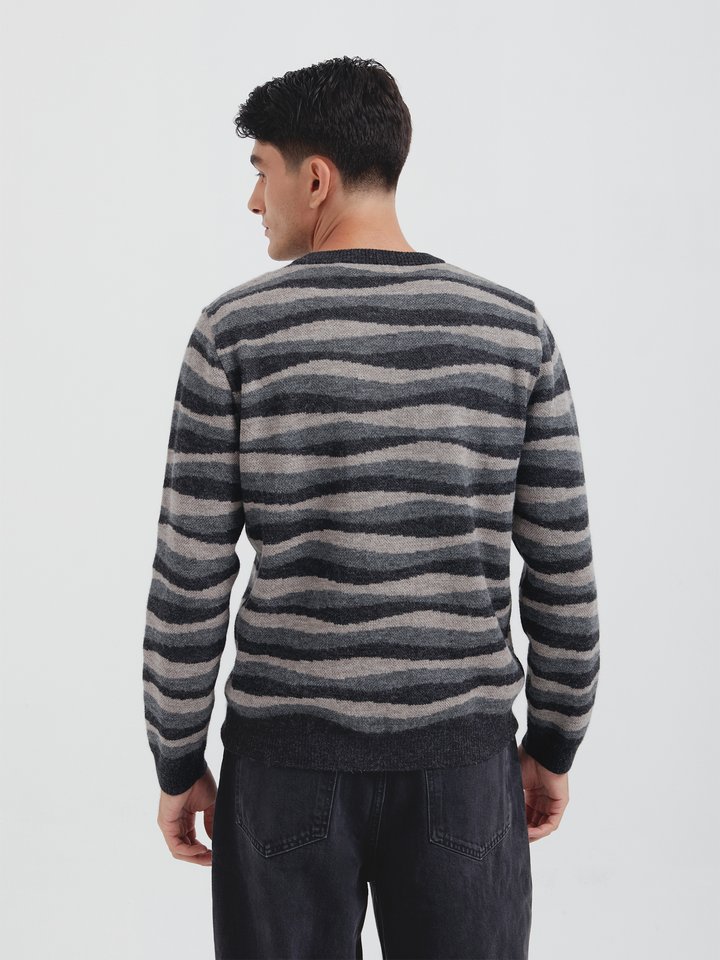 Christian Sweater Baby Alpaca Color Grey