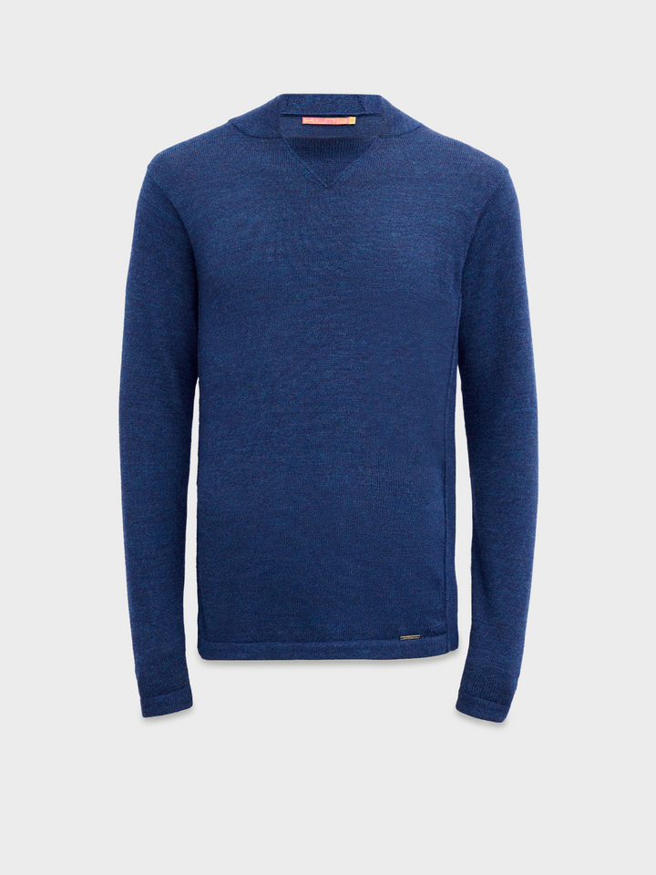 Ciro Sweater Alpaca Royal Color Blue