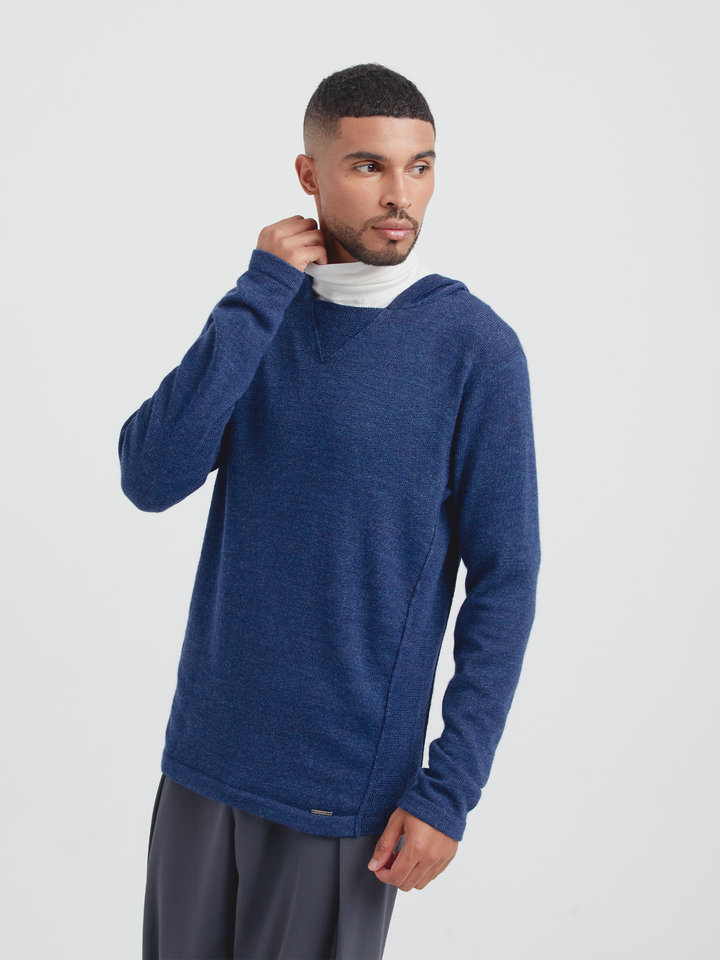 Ciro Sweater Alpaca Royal Color Blue
