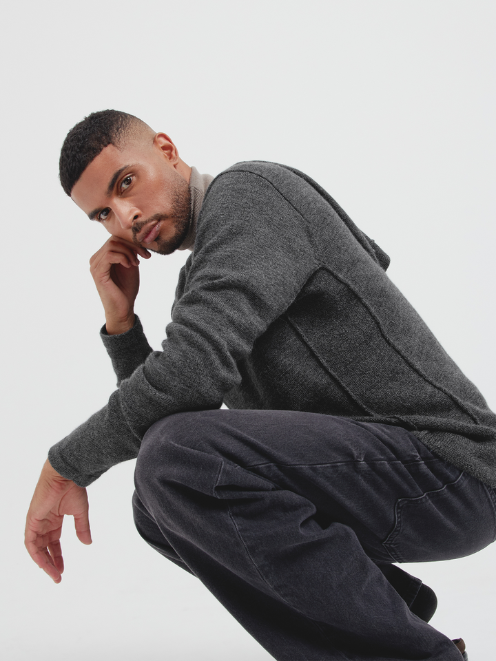 Ciro Sweater Alpaca Royal Color Grey
