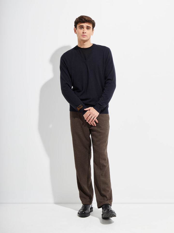 Brian Sweater Vicuña Color Navy