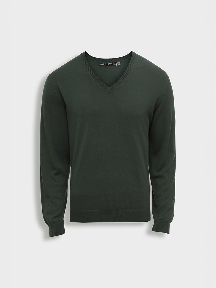 Brian Sweater Vicuña Color Green