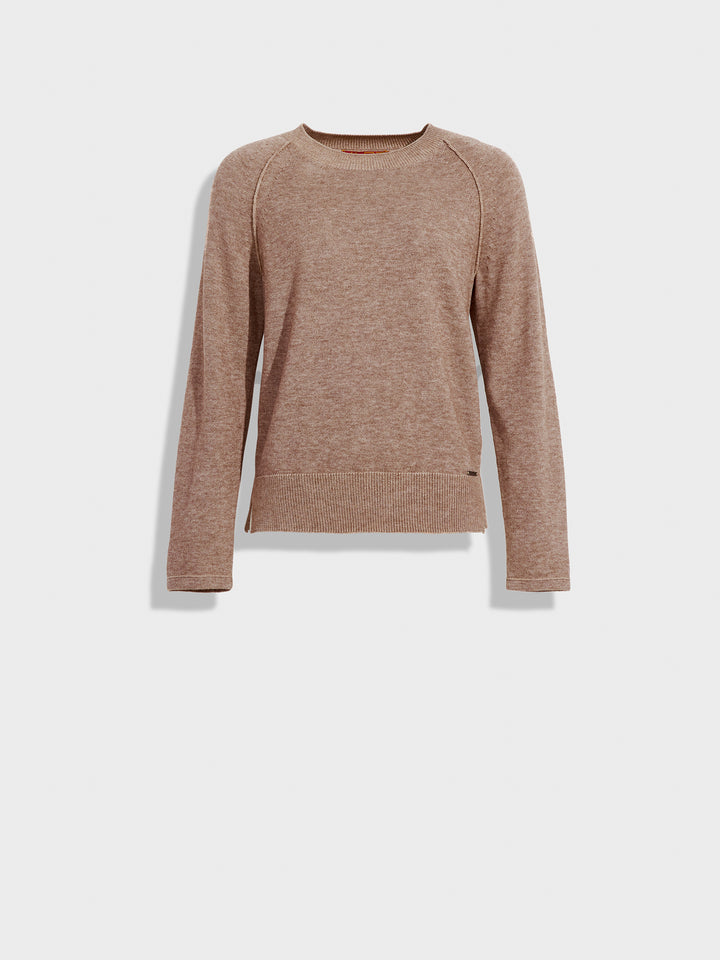 Jersey Zucca Algodón Color Beige