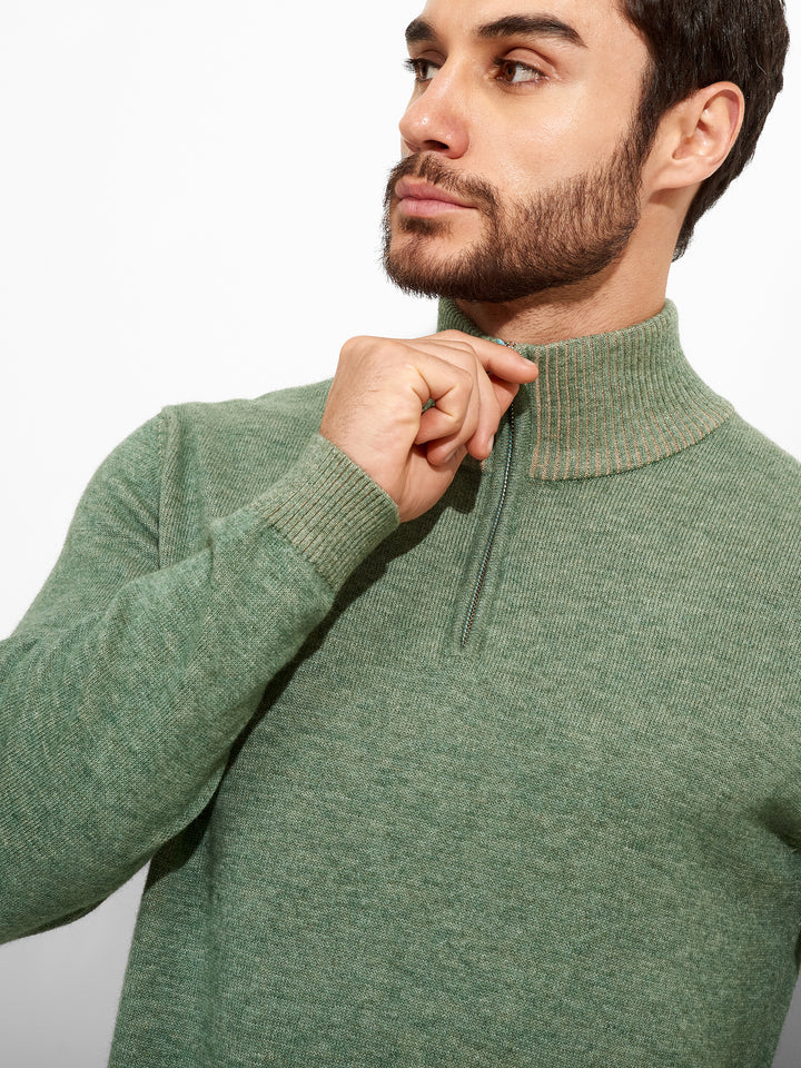 Zola Sweater Cotton Color Green